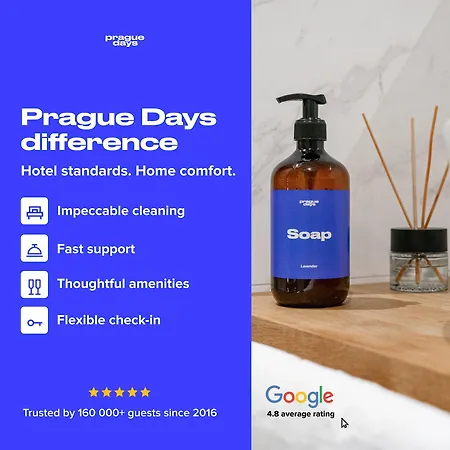 Days - Open-plan With Netflix In Zizkov * プラハ